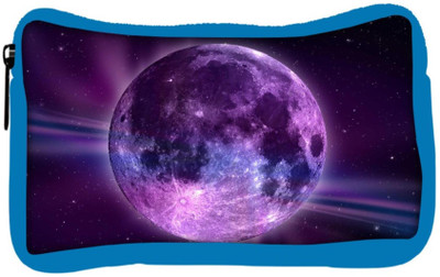 

Snoogg Eco Friendly Canvas Fantasy Moon Student Pen Pencil Case Coin Purse Pouch Cosmetic Makeup Bag (BLUE) Pouch(Multicolor)