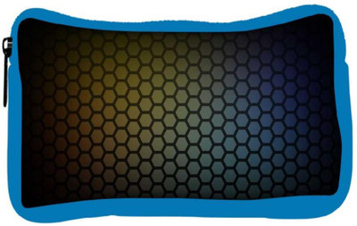 

Snoogg Eco Friendly Canvas Honeycomb Pattern Designer Student Pen Pencil Case Coin Purse Pouch Cosmetic Makeup Bag (BLUE) Pouch(Multicolor)