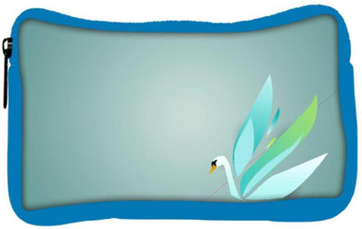 

Snoogg Eco Friendly Canvas Colorful Swan Designer Student Pen Pencil Case Coin Purse Pouch Cosmetic Makeup Bag (BLUE) Pouch(Multicolor)