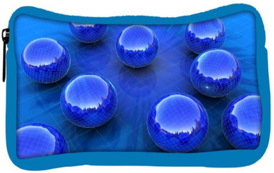 

Snoogg Eco Friendly Canvas Blue Balls Designer Student Pen Pencil Case Coin Purse Pouch Cosmetic Makeup Bag (BLUE) Pouch(Multicolor)