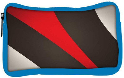 

Snoogg Eco Friendly Canvas Red And Brown Stripes Designer Student Pen Pencil Case Coin Purse Pouch Cosmetic Makeup Bag (BLUE) Pouch(Multicolor)