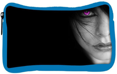 

Snoogg Eco Friendly Canvas Pink Eyes Designer Student Pen Pencil Case Coin Purse Pouch Cosmetic Makeup Bag (BLUE) Pouch(Multicolor)