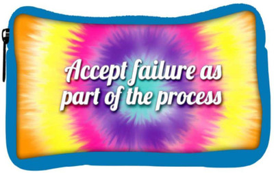 

Snoogg Eco Friendly Canvas Accept Failure Quote Designer Student Pen Pencil Case Coin Purse Pouch Cosmetic Makeup Bag (BLUE) Pouch(Multicolor)