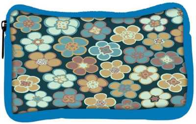 

Snoogg Eco Friendly Canvas Seamless Floral Pattern Flowers Texture Daisy Student Pen Pencil Case Coin Purse Pouch Cosmetic Makeup Bag (BLUE) Pouch(Multicolor)