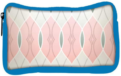 

Snoogg Eco Friendly Canvas Abstract Wall Design Designer Student Pen Pencil Case Coin Purse Pouch Cosmetic Makeup Bag (BLUE) Pouch(Multicolor)