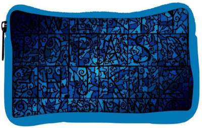 

Snoogg Eco Friendly Canvas Abstract Blue Patterned Designer Student Pen Pencil Case Coin Purse Pouch Cosmetic Makeup Bag (BLUE) Pouch(Multicolor)