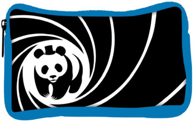 

Snoogg Eco Friendly Canvas Panda Circle 2520 Student Pen Pencil Case Coin Purse Pouch Cosmetic Makeup Bag (BLUE) Pouch(Multicolor)