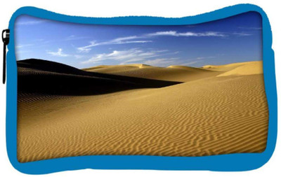 

Snoogg Eco Friendly Canvas Desert Sand Designer Student Pen Pencil Case Coin Purse Pouch Cosmetic Makeup Bag (BLUE) Pouch(Multicolor)