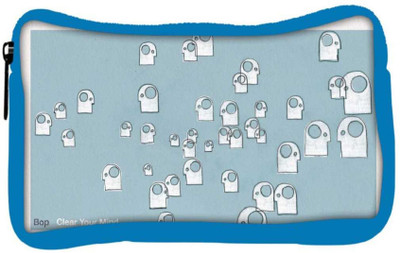 

Snoogg Eco Friendly Canvas Bop Art Pattern Designer Student Pen Pencil Case Coin Purse Pouch Cosmetic Makeup Bag (BLUE) Pouch(Multicolor)