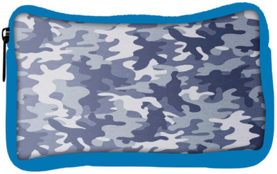 

Snoogg Eco Friendly Canvas Camo Blue 2763 Student Pen Pencil Case Coin Purse Pouch Cosmetic Makeup Bag (BLUE) Pouch(Multicolor)