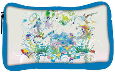 

Snoogg Eco Friendly Canvas Abstract Bird Art Designer Student Pen Pencil Case Coin Purse Pouch Cosmetic Makeup Bag (BLUE) Pouch(Multicolor)