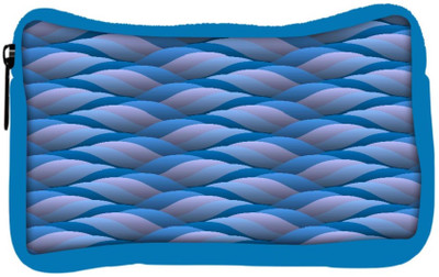 

Snoogg Eco Friendly Canvas Background Of Curled Blue Wave Student Pen Pencil Case Coin Purse Pouch Cosmetic Makeup Bag (BLUE) Pouch(Multicolor)