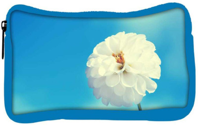 

Snoogg Eco Friendly Canvas Beautiful Flower Images Designer Student Pen Pencil Case Coin Purse Pouch Cosmetic Makeup Bag (BLUE) Pouch(Multicolor)