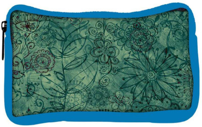 

Snoogg Eco Friendly Canvas Abstract Floral Design Designer Student Pen Pencil Case Coin Purse Pouch Cosmetic Makeup Bag (BLUE) Pouch(Multicolor)