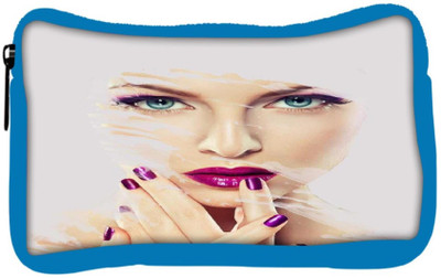 

Snoogg Eco Friendly Canvas Sexy Lips 2556 Student Pen Pencil Case Coin Purse Pouch Cosmetic Makeup Bag (BLUE) Pouch(Multicolor)