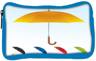 

Snoogg Eco Friendly Canvas Umbrellas Vector F Student Pen Pencil Case Coin Purse Pouch Cosmetic Makeup Bag (BLUE) Pouch(Multicolor)