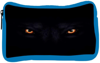 

Snoogg Eco Friendly Canvas Lion Eyes Dark Black Student Pen Pencil Case Coin Purse Pouch Cosmetic Makeup Bag (BLUE) Pouch(Multicolor)