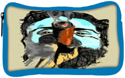 

Snoogg Eco Friendly Canvas Naga Sadhu 2888 Student Pen Pencil Case Coin Purse Pouch Cosmetic Makeup Bag (BLUE) Pouch(Multicolor)