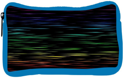 

Snoogg Eco Friendly Canvas Laser Shower 2414 Student Pen Pencil Case Coin Purse Pouch Cosmetic Makeup Bag (BLUE) Pouch(Multicolor)