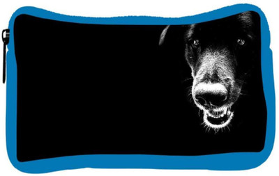 

Snoogg Eco Friendly Canvas Dog Designer Student Pen Pencil Case Coin Purse Pouch Cosmetic Makeup Bag (BLUE) Pouch(Multicolor)