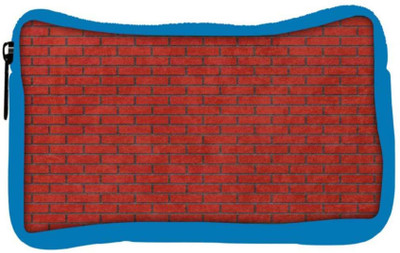 

Snoogg Eco Friendly Canvas Red Bricks Designer Student Pen Pencil Case Coin Purse Pouch Cosmetic Makeup Bag (BLUE) Pouch(Multicolor)