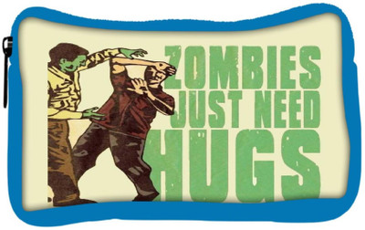 

Snoogg Eco Friendly Canvas Zombies Need Hugs Student Pen Pencil Case Coin Purse Pouch Cosmetic Makeup Bag (BLUE) Pouch(Multicolor)