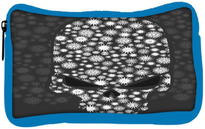 

Snoogg Eco Friendly Canvas Floral Skull Vector Student Pen Pencil Case Coin Purse Pouch Cosmetic Makeup Bag (BLUE) Pouch(Multicolor)