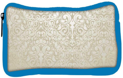 

Snoogg Eco Friendly Canvas Light Backgroung Design Designer Student Pen Pencil Case Coin Purse Pouch Cosmetic Makeup Bag (BLUE) Pouch(Multicolor)