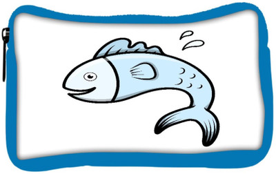 

Snoogg Eco Friendly Canvas Cute Cartoon Fish Vector Student Pen Pencil Case Coin Purse Pouch Cosmetic Makeup Bag (BLUE) Pouch(Multicolor)