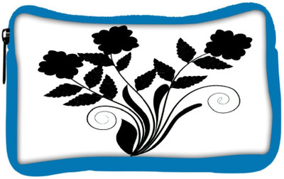 

Snoogg Eco Friendly Canvas Abstract Silhouette Of Decor Floral Elements Student Pen Pencil Case Coin Purse Pouch Cosmetic Makeup Bag (BLUE) Pouch(Multicolor)