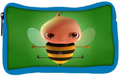 

Snoogg Eco Friendly Canvas Baby Honey Bee Designer Student Pen Pencil Case Coin Purse Pouch Cosmetic Makeup Bag (BLUE) Pouch(Multicolor)
