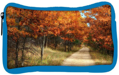

Snoogg Eco Friendly Canvas Small Path Through The Forest Designer Student Pen Pencil Case Coin Purse Pouch Cosmetic Makeup Bag (BLUE) Pouch(Multicolor)