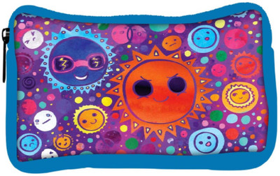 

Snoogg Eco Friendly Canvas Cool Suns 2612 Student Pen Pencil Case Coin Purse Pouch Cosmetic Makeup Bag (BLUE) Pouch(Multicolor)