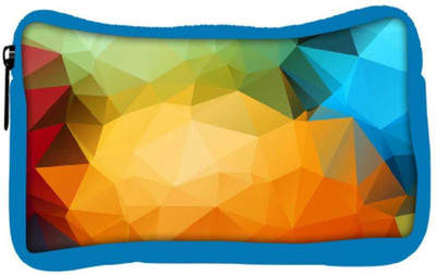 

Snoogg Eco Friendly Canvas Multicolor Pattern Design Designer Student Pen Pencil Case Coin Purse Pouch Cosmetic Makeup Bag (BLUE) Pouch(Multicolor)