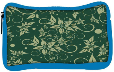 

Snoogg Eco Friendly Canvas Seamless Floral Pattern Abstract Background Student Pen Pencil Case Coin Purse Pouch Cosmetic Makeup Bag (BLUE) Pouch(Multicolor)