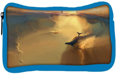

Snoogg Eco Friendly Canvas Under Water World Designer Student Pen Pencil Case Coin Purse Pouch Cosmetic Makeup Bag (BLUE) Pouch(Multicolor)