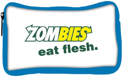 

Snoogg Eco Friendly Canvas Zombies Eat Flesh Student Pen Pencil Case Coin Purse Pouch Cosmetic Makeup Bag (BLUE) Pouch(Multicolor)