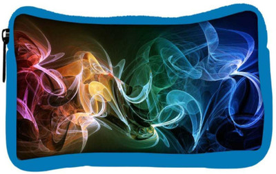 

Snoogg Eco Friendly Canvas Amazing Smoke Designer Student Pen Pencil Case Coin Purse Pouch Cosmetic Makeup Bag (BLUE) Pouch(Multicolor)