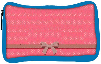

Snoogg Eco Friendly Canvas Gift Polka Student Pen Pencil Case Coin Purse Pouch Cosmetic Makeup Bag (BLUE) Pouch(Multicolor)
