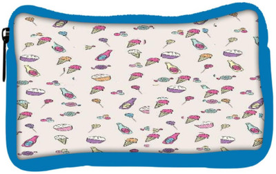 

Snoogg Eco Friendly Canvas Sweet Pattern Student Pen Pencil Case Coin Purse Pouch Cosmetic Makeup Bag (BLUE) Pouch(Multicolor)