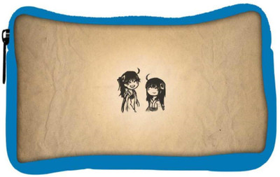 

Snoogg Eco Friendly Canvas Minimalistic Simple Designer Student Pen Pencil Case Coin Purse Pouch Cosmetic Makeup Bag (BLUE) Pouch(Multicolor)