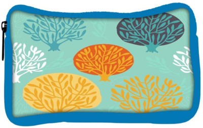 

Snoogg Eco Friendly Canvas Seamless Pattern With Leaf Student Pen Pencil Case Coin Purse Pouch Cosmetic Makeup Bag (BLUE) Pouch(Multicolor)