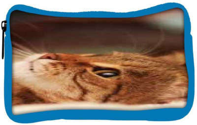 

Snoogg Eco Friendly Canvas Cute Kitty Designer Student Pen Pencil Case Coin Purse Pouch Cosmetic Makeup Bag (BLUE) Pouch(Multicolor)