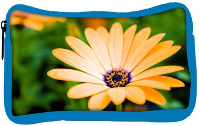 

Snoogg Eco Friendly Canvas Blossom Flower Designer Student Pen Pencil Case Coin Purse Pouch Cosmetic Makeup Bag (BLUE) Pouch(Multicolor)
