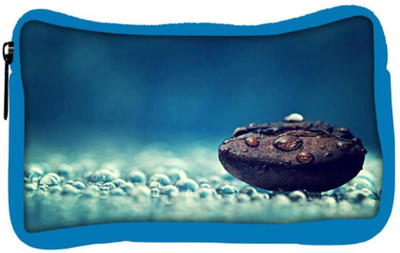 

Snoogg Eco Friendly Canvas Coffee Bean Drop Water Designer Student Pen Pencil Case Coin Purse Pouch Cosmetic Makeup Bag (BLUE) Pouch(Multicolor)