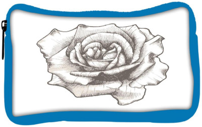 

Snoogg Eco Friendly Canvas Hand Drawn Rose Vector Illustration Student Pen Pencil Case Coin Purse Pouch Cosmetic Makeup Bag (BLUE) Pouch(Multicolor)