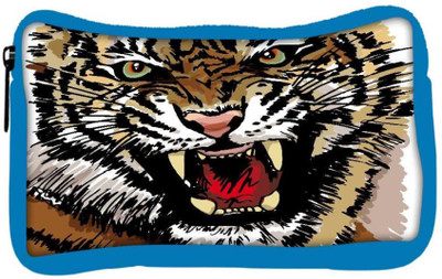 

Snoogg Eco Friendly Canvas Sketch Of Tiger Vector Illustration Student Pen Pencil Case Coin Purse Pouch Cosmetic Makeup Bag (BLUE) Pouch(Multicolor)