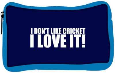 

Snoogg Eco Friendly Canvas Love Cricket Student Pen Pencil Case Coin Purse Pouch Cosmetic Makeup Bag (BLUE) Pouch(Multicolor)