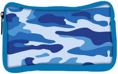 

Snoogg Eco Friendly Canvas Big Blue Camouflage 2786 Student Pen Pencil Case Coin Purse Pouch Cosmetic Makeup Bag (BLUE) Pouch(Multicolor)
