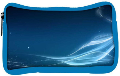 

Snoogg Eco Friendly Canvas Abstract Sparkling Design Designer Student Pen Pencil Case Coin Purse Pouch Cosmetic Makeup Bag (BLUE) Pouch(Multicolor)